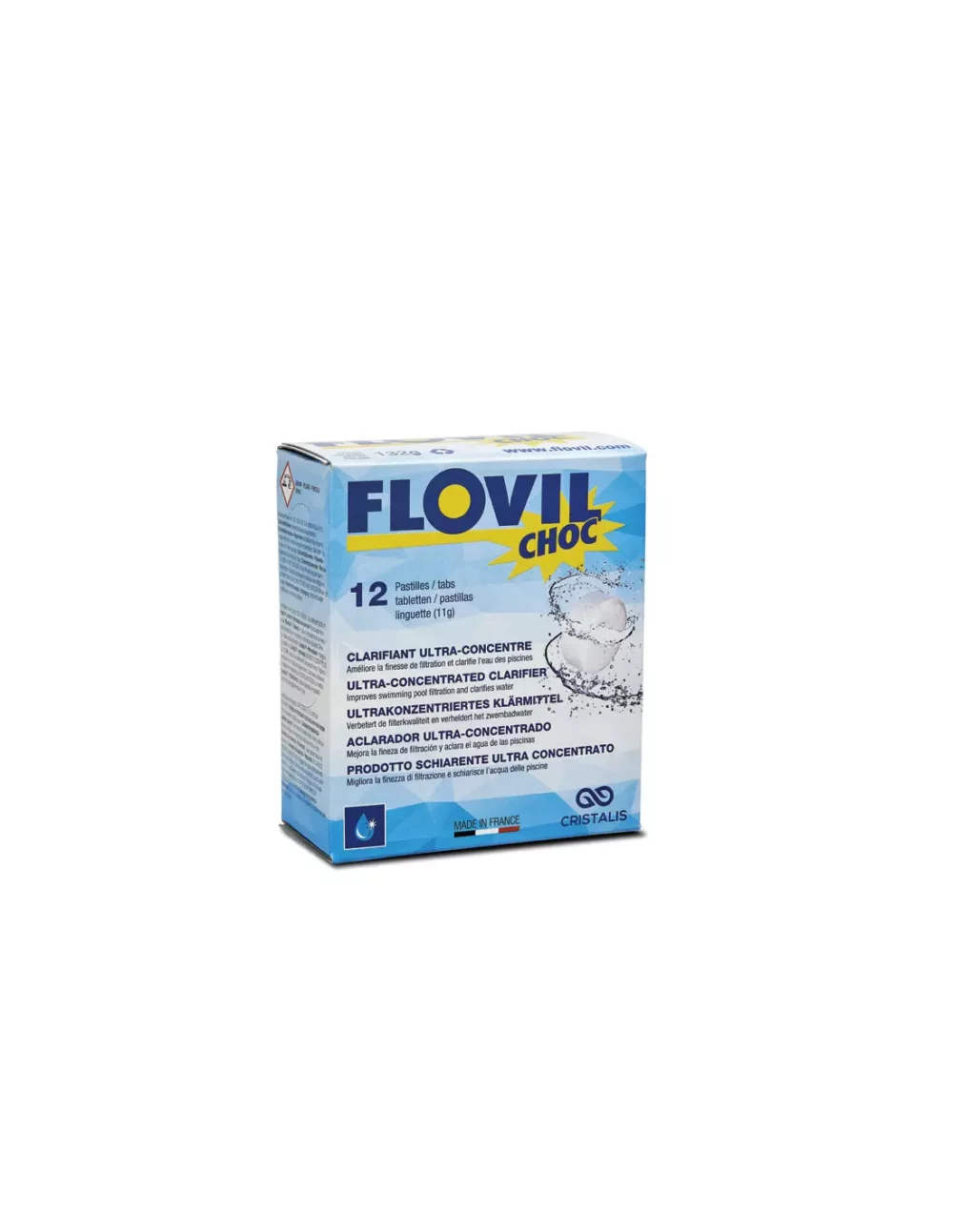 Flovil Choc - Vlokkingstabletten (12 stuks)